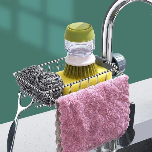 Kitchen Stainless Steel Faucet Rack