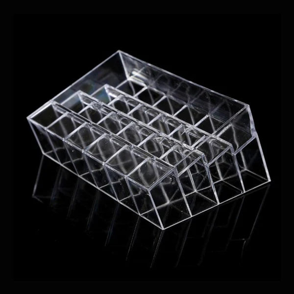 24 Grid Acrylic Lipstick/Cosmetic Organizer - (HIGH Quality)