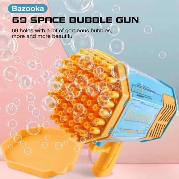 69 Holes Bazooka Bubble Gun Machine