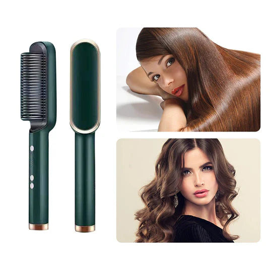 2 in 1 Professional Hair Straightener Comb