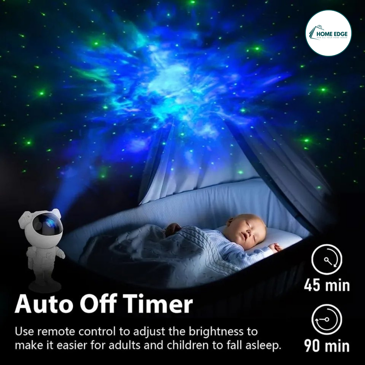 Astronaut Galaxy Starry Sky Nebula Light Projector