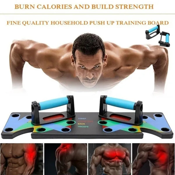 11 In 1 Unisex Body Building Push Up Rack Board System