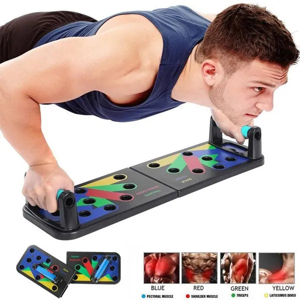 11 In 1 Unisex Body Building Push Up Rack Board System