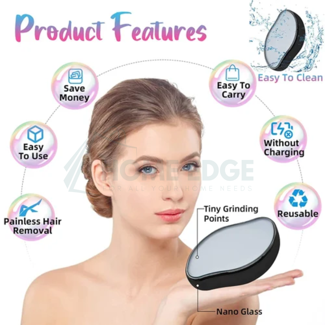 Nano Crystal Hair Remover & Epilator - (FREE Delivery)