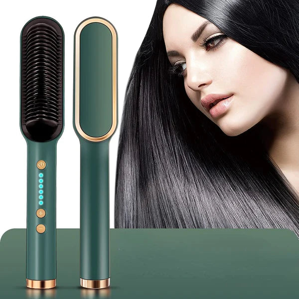 2 in 1 Professional Hair Straightener Comb