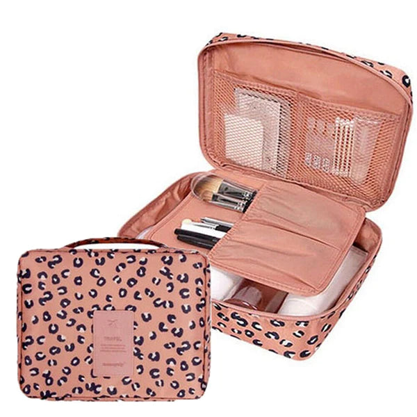 Travel Make Up Bag Toiletry Organizer Waterproof Cosmetic Case Wash Pouch Box